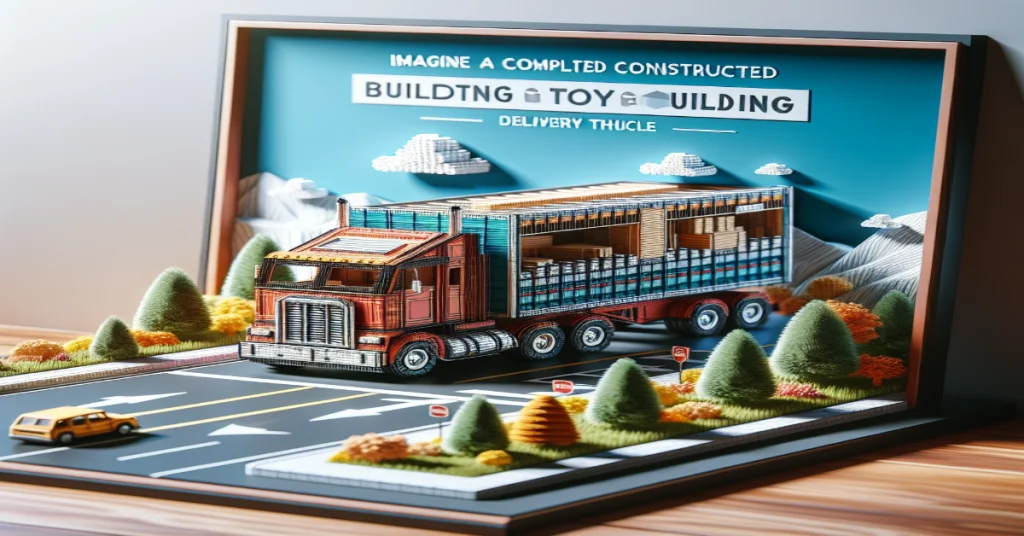 Lego Toys R Us Truck 7848 – Building Instructions