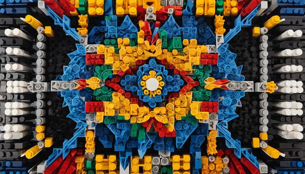 how to display legos at home