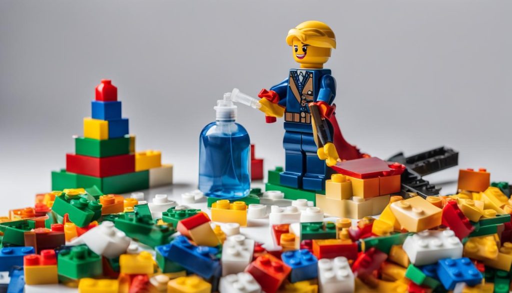 how to sterilize legos