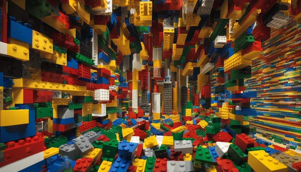 Creative LEGO Display How to Hang Legos from Ceiling