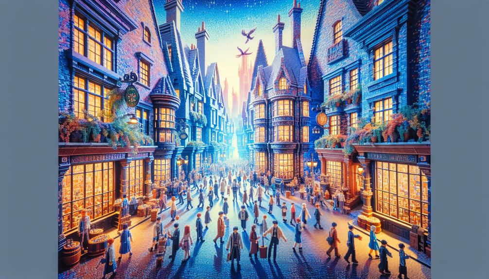 magical shopping street in london